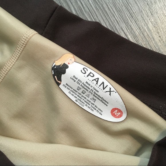 Spanx bod a bing slimming wide leg brown pants - Picture 4 of 5